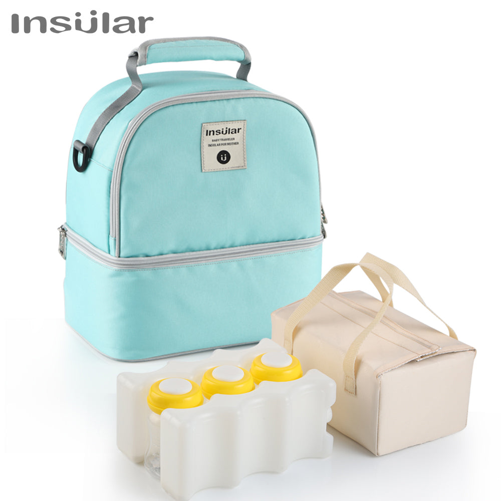 Insulated Mommy Backpack for Baby Food & Drinks