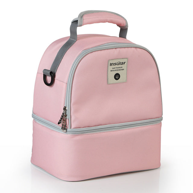 Insulated Mommy Backpack for Baby Food & Drinks