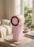 Mini ventilatore portatile, refrigerante e ricaricabile