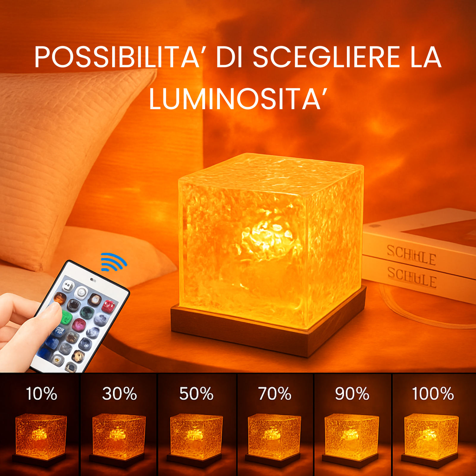 Lampada LED effetto movimento