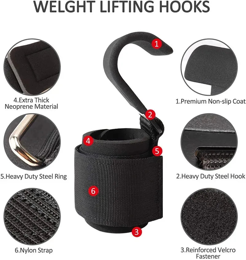 Ganci ergonomici da palestra