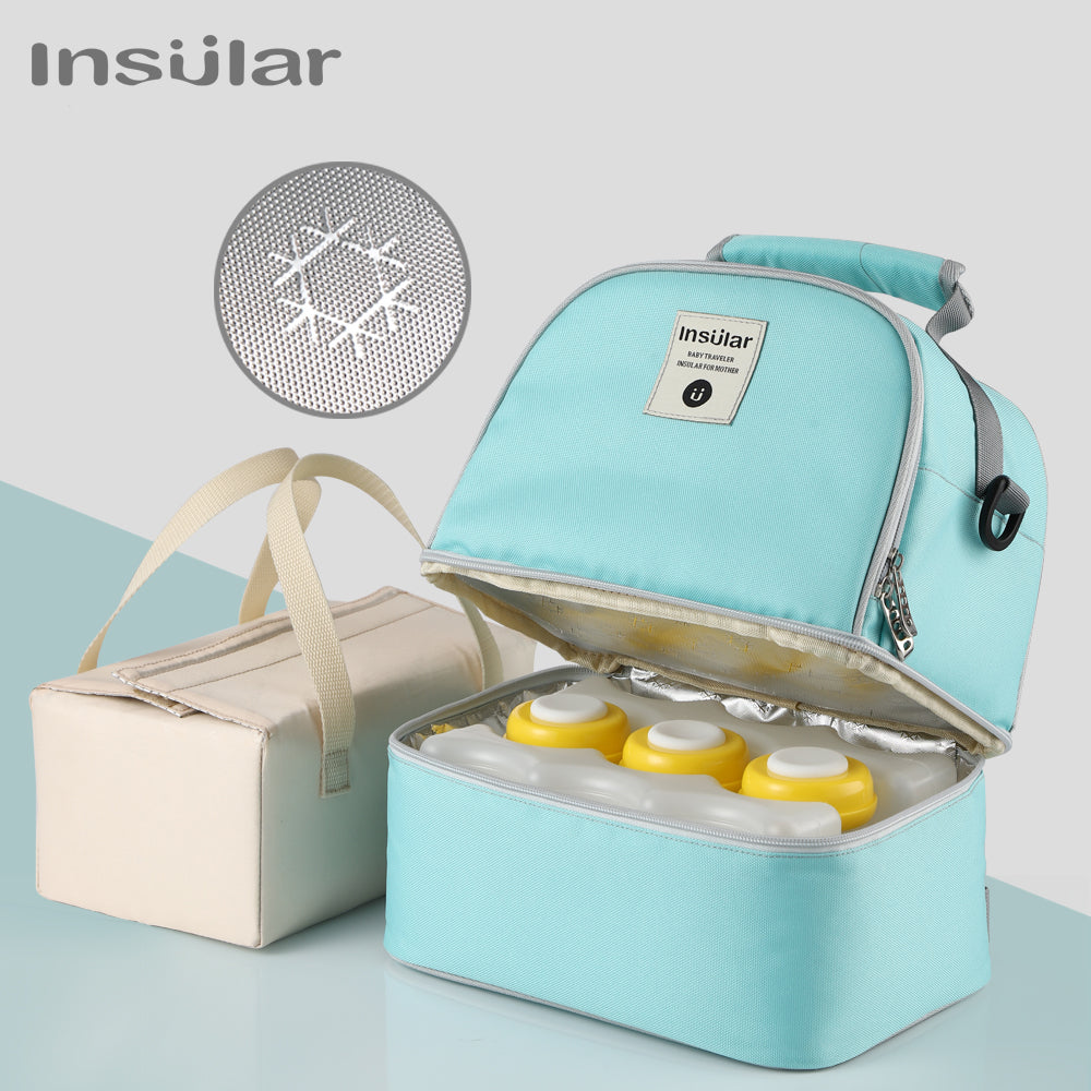 Insulated Mommy Backpack for Baby Food & Drinks